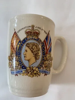 Buy Queen Elizabeth Coronation Mug - British Pottery Manufacturers Federation • 8.99£