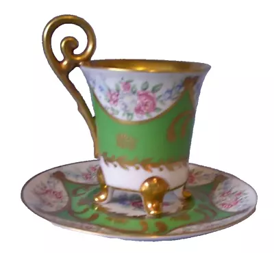 Buy Vintage J.K. (Josef Kuba) Decor Carlsbad Bavaria Tea Cup & Saucer Beehive Mark 1 • 40£