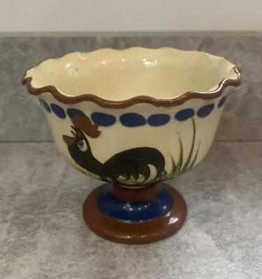 Buy Vintage Longpark Torquay Pottery Motto Ware Pedestal Sugar Bowl • 16£