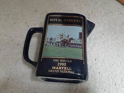 Buy Martell Grand National Jug - Seton Pottery - Royal Athlete 1995 - No. 4246/6000 • 9.99£