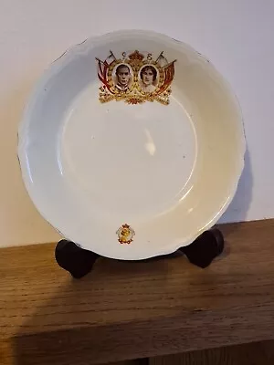 Buy George V1 And Elizabeth Coronation Dish Grindley Creampetal • 4£