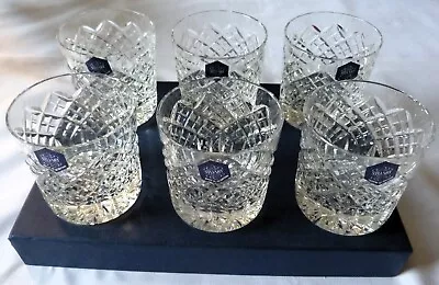 Buy Stuart Crystal Blenheim Whisky Glasses - Set Of 6 - Never Used - Boxed - Superb • 49.99£
