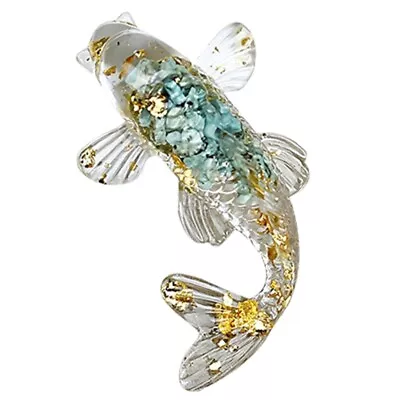 Buy Natural Crystal Gravel Fish Ornaments Decorative Figurines • 5.59£
