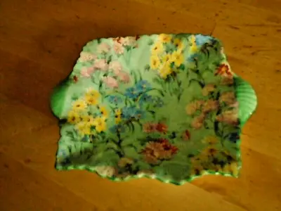 Buy Vintage Shelley Floral Scalloped Fine Bone China Pin Trinket Dish Pattern 272101 • 14.50£