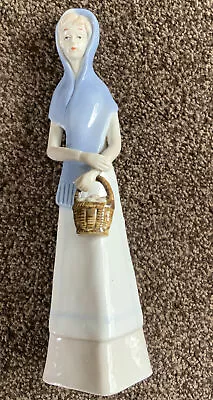 Buy Lladro Style Figurine (Woman With Basket) • 5£