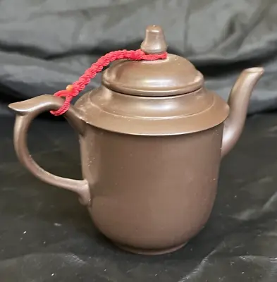 Buy Vintage Chinese Yixing Zisha Mini Teapot Ceramic Made In China 3.39  Tall X 4  • 56.67£