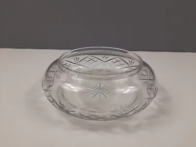 Buy Vintage Cut Glass Pot Pourri Bowl - 17 Cm Diameter • 2£