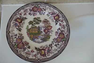Buy Royal Staffordshire Dinnerware- Clarice Cliff 25.2cm Tonquin House/flower Plate • 24£