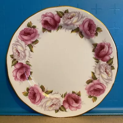 Buy Princess Roses Fine Bone China Queen Anne Dessert Or Bread Plate England 6.25” • 11.53£