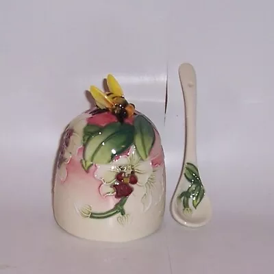 Buy Old Tupton Ware Morning Orchid Honeypot  With Spoon TW6908  • 28.99£