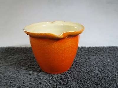Buy Lovely Vintage Braunton North Devon Burnt Orange Glaze Stoneware Pouring Pot Cup • 5.95£