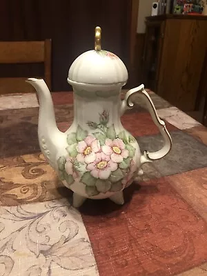 Buy Beautiful Porcelain Teapot 9” Tall • 22.09£