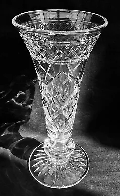 Buy Stuart Lead Crystal Glass Vase In Excellent Condition  • 14.99£