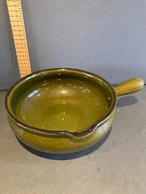 Buy Barratts Of Staffordshire Stoneware Pouring Saucepan Olive Green • 4£