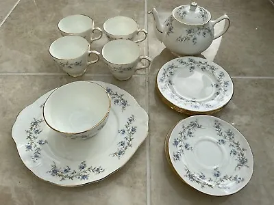 Buy Vintage Duchess Bone China ‘Tranquility’ Tea Set • 65£
