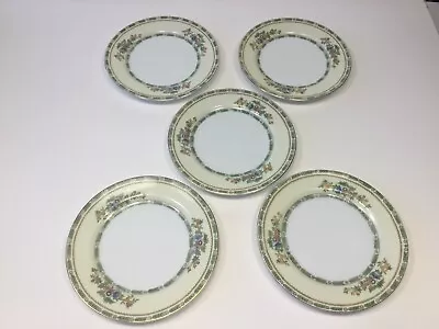 Buy Meito, Grafton, Set Of 5, Bread & Butter Plates, Hand Painted In Japan • 19.17£