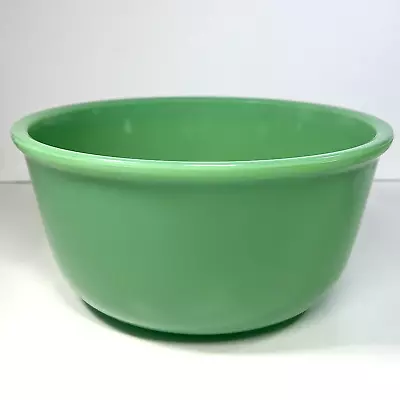 Buy Vintage McKee Jadeite Green Glass Large 9  Mixer Bowl Jadite Bowl • 30.74£