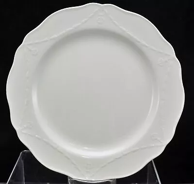 Buy Antique Wedgwood Creamware Floral Swag Plate Circa 1900 • 33.57£
