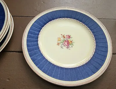 Buy 5 Vintage MELROSE Grindley England Dinner Plate China Floral 10 Inch Diameter • 49.45£