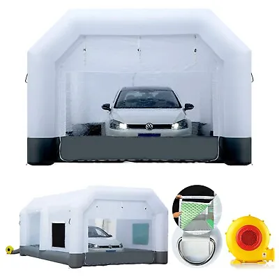 Buy GORILLASPRO Inflatable Paint Booth 6.5*4*2.75m Inflatable Spray Booth & Blower • 759£