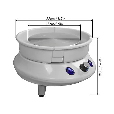 Buy Pottery Wheel 3 Legged Support 15cm Turntable Diameter Ceramic Machine Tool LSO • 96.14£