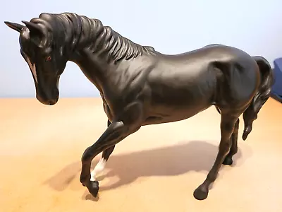 Buy Beautiful Vintage Beswick Bone China Matt Horse Black Beauty. Perfect Condition. • 19.99£