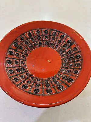 Buy Vintage BITOSSI/ Fratelli Fanciullacci Italian Ceramic Pottery Flame Bowl • 78.34£