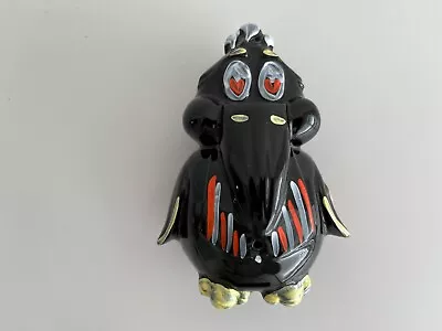Buy Royal Bradwell Ware (Arthur Wood) Ceramic Pottery Black Bird Penguin Piggy Bank? • 22£