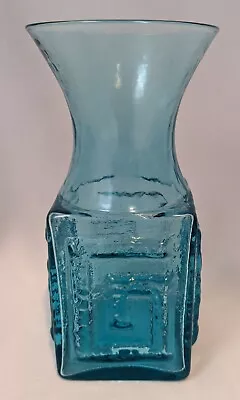 Buy Dartington Glass Greek Key Vase 1970s FT58 Frank Thrower British • 29.99£