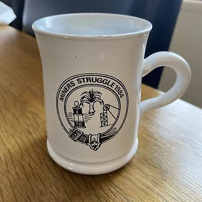 Buy Ewenny Pottery Miners Struggle 1984 Small Mug • 5£
