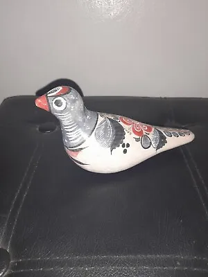 Buy Vintage Mexican Folk Art Handpainted Pottery Dove • 35£