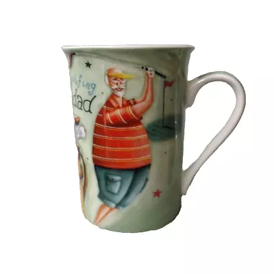 Buy Kent Pottery Mug Groovy Golfing Grandad Grandpa A Hole In One 10oz Coffee Cup • 9.58£