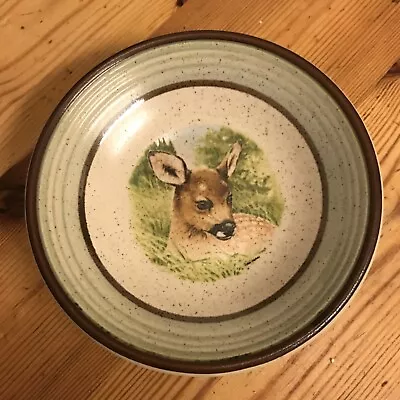 Buy Purbeck Pottery Bournemouth England Small Dish Baby Deer • 4£