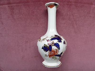 Buy Mason’s Ironstone Mandalay Thin Necked Bud/Sprig Vase Excellent Condition • 12.50£