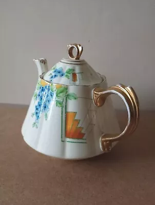 Buy Vintage 1930s Art Deco Plant Tuscan China 1.5 Pint Tea Pot Regd No. 785453 • 30£