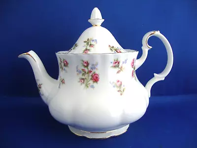Buy Royal Albert Bone China Winsome Pattern Small Size 3/4 Pt Batchelor Tea Pot 1st • 39.95£