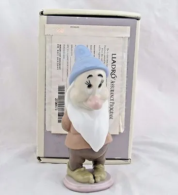 Buy Lladro Bashful Dwarf From Snow White And The Seven Dwarfs #7536, In Box • 261.71£