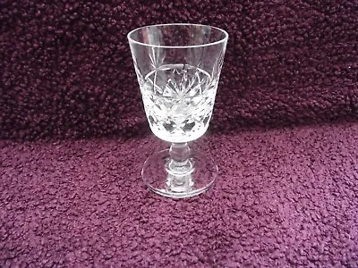 Buy Royal Brierley Crystal Cut Glass Bruce Pattern Sherry Glass Excellent Condition. • 4.99£