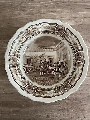 Buy J&G Meakin Americana Style House Brown Ironstone Serving Bowl • 9.99£