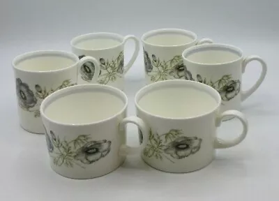 Buy Wedgwood Susie Cooper Designs 'Glen Mist' Coffee Cups X 6 • 12.99£