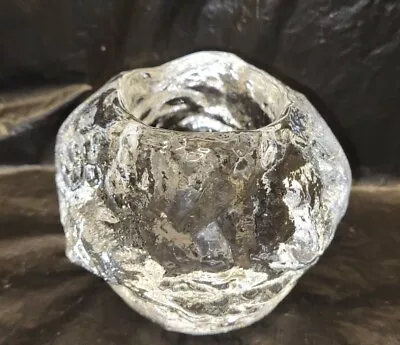 Buy Kosta Boda Snowball Candle Holder - Made In Sweden, 3  X 3.6  Acid Etched   • 28.50£