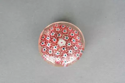 Buy Small Antique Millefiori Glass Paperweight ET • 23.99£