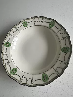 Buy Royal Doulton Countess  BONE CHINA Tableware Plate /Dish Green & Ivory Soup Veg • 9£