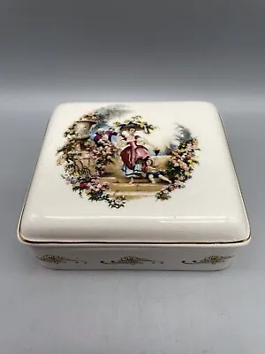 Buy Lord Nelson Pottery Lidded Vanity Trinket Pot Dish  • 3£
