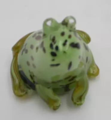 Buy Langham Glass Handblown Spotted Frog Toad Paperweight Signed Paul Miller • 46.97£