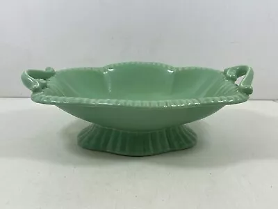 Buy Vintage Art Deco Crown Devon Pale Green Dish Bowl Serving Ceramic • 8.49£