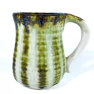 Buy Good Earth Pottery Striped Bluebird Mug Mississippi Watts Caballero 2003 Flaws • 23.49£