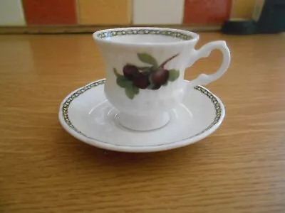 Buy A Vintage Queen's Fine Bone China Miniature Cup And Saucer • 7.99£