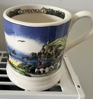 Buy Emma Bridgewater Landscapes And Dreams  “Cornwall” 1/2 Pint Mug - Used • 6£