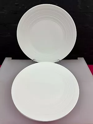 Buy 4 Wedgwood Jasper Conran Strata White Charger Dinner Plates 13  2 Sets Available • 99.99£